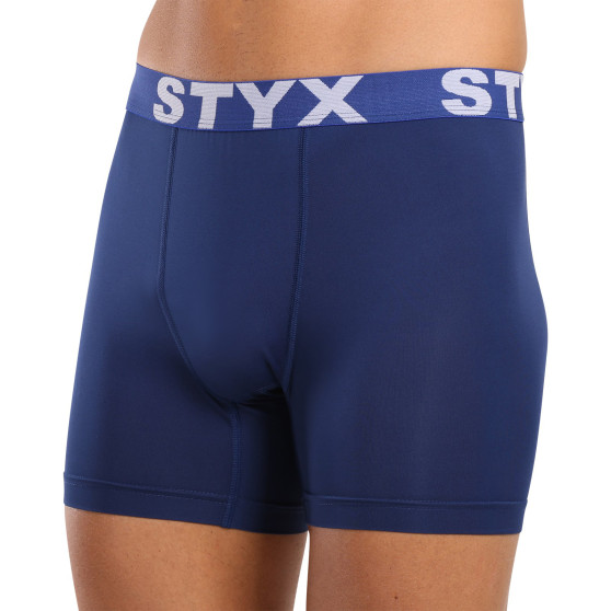 Styx Sötétkék  férfi funkcionális boxer alsónadrág (W968)