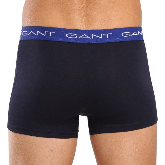 3PACK kék Gant férfi boxeralsó (902333003-604)