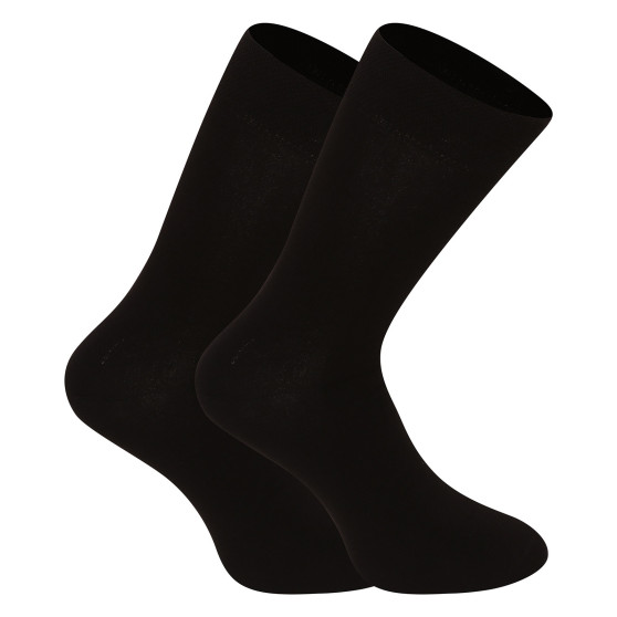 10PACK fekete hosszú Nedeto zokni (10NDTP1001)