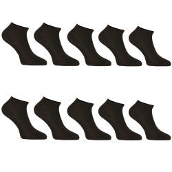 10PACK Fekete rövid Nedeto zokni (10NDTPN1001)