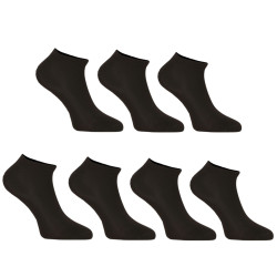 7PACK Fekete rövid Nedeto zokni (7NDTPN1001)