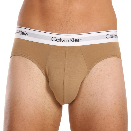 5PACK Férfi slip alsónadrág Calvin Klein tarka (NB3763A-I31)