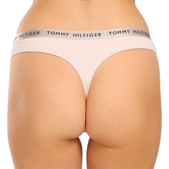 3PACK tarka Tommy Hilfiger női tanga (UW0UW04889 0R1)