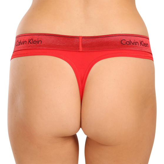 Calvin Klein Piros  női tanga (QF7449E-XAT)