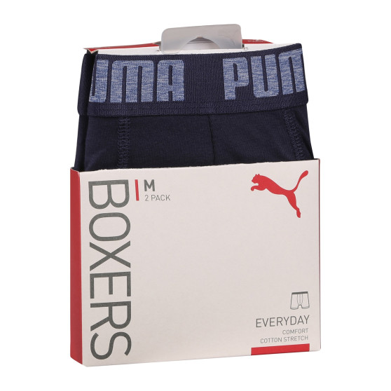 2PACK kék Puma férfi boxeralsó (521015001 321)