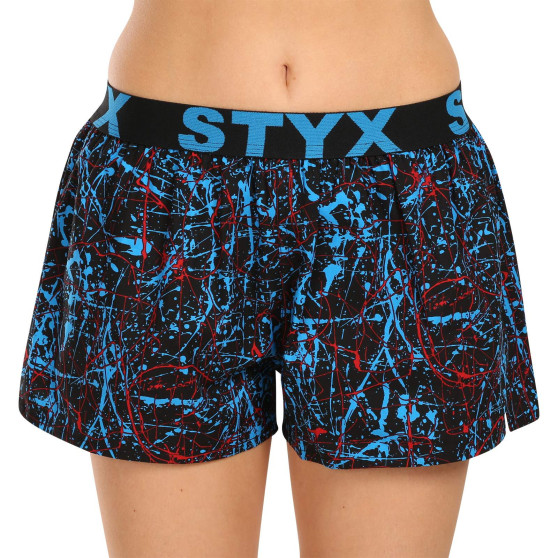 5PACK női klasszikus boxeralsó Styx art sport gumiból multicolor (5T1367834)