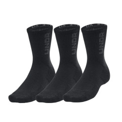 3PACK fekete Under Armour zokni (1373084 001)