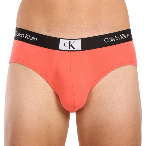7PACK Férfi slip alsónadrág Calvin Klein tarka (NB3581A-IUI)