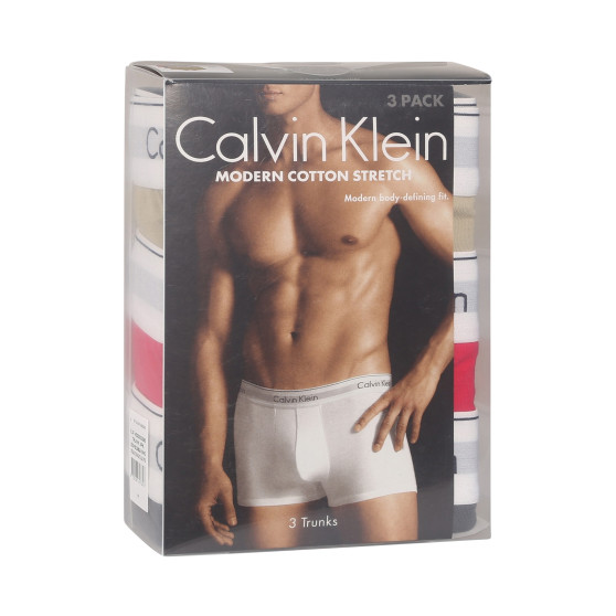 3PACK tarka Calvin Klein férfi boxeralsó (NB2380A-GW5)