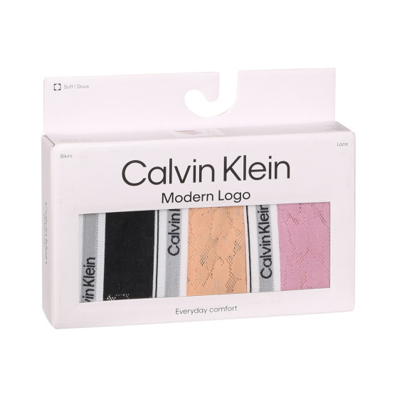3PACK tarka Calvin Klein női alsók (QD5069E-GP9)