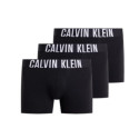 3PACK férfi boxeralsó Calvin Klein túlméretezett fekete (NB3839A-9H1)
