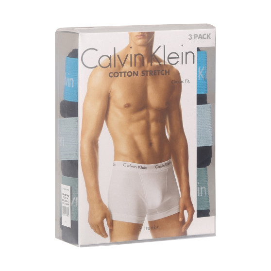 3PACK fekete Calvin Klein férfi boxeralsó (U2662G-N22)