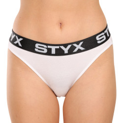 Női gumi Styx sport bugyi fehér (IK1061)