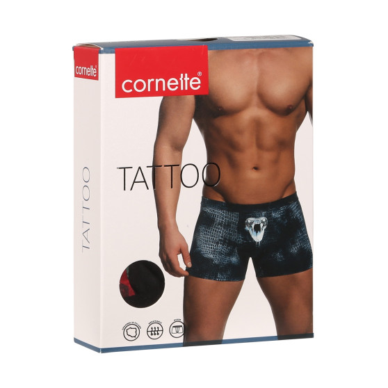 Cornette Tattoo tarka  férfi boxeralsó (280/217)