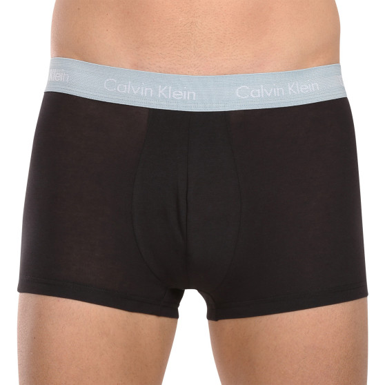 7PACK fekete Calvin Klein férfi boxeralsó (NB3887A-MEW)