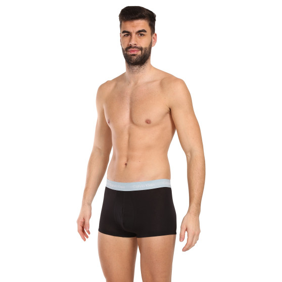 7PACK fekete Calvin Klein férfi boxeralsó (NB3887A-MEW)