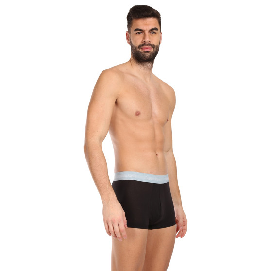 7PACK fekete Calvin Klein férfi boxeralsó (NB3887A-MEW)