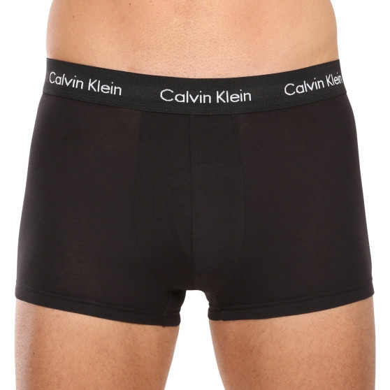 3PACK fekete Calvin Klein férfi boxeralsó (U2664G-XWB)