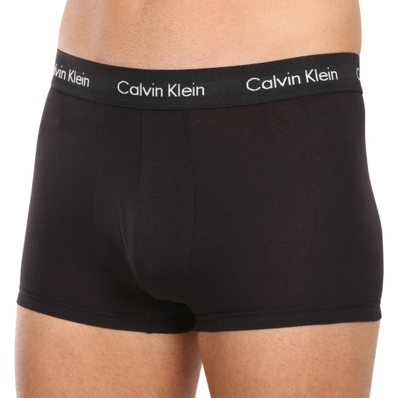 3PACK fekete Calvin Klein férfi boxeralsó (U2664G-XWB)