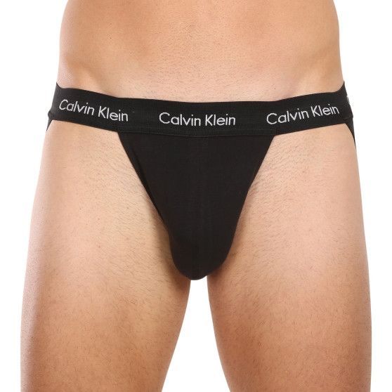 3PACK Fekete Calvin Klein férfi jocks (NB3054A-I20)
