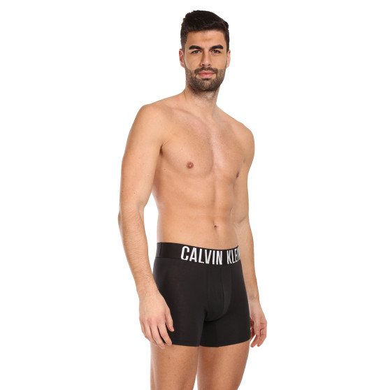 3PACK fekete Calvin Klein férfi boxeralsó (NB3609A-UB1)