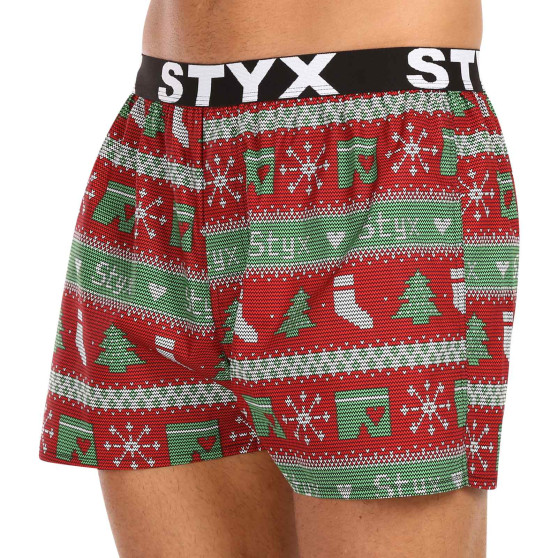 3PACK Tarka Férfi boxeralsó art Styx sport gumi (3B16826)