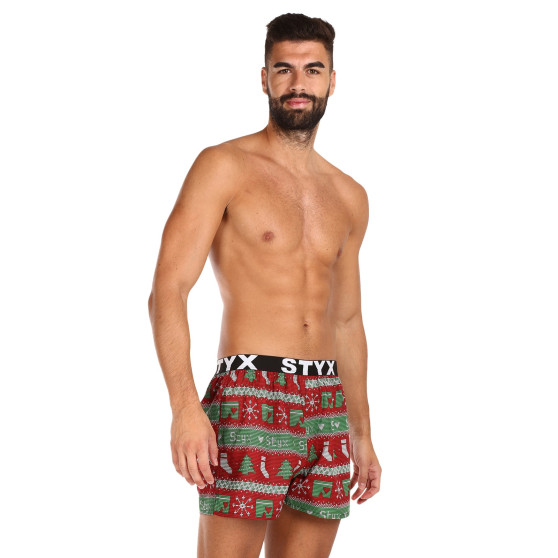 3PACK Tarka Férfi boxeralsó art Styx sport gumi (3B16826)