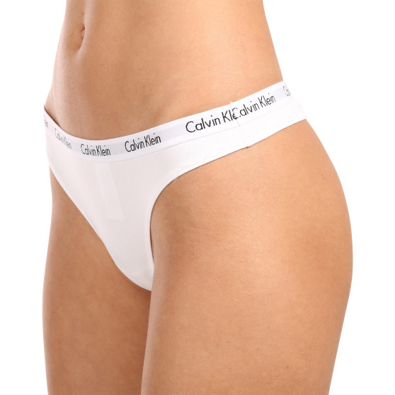 3PACK tarka Calvin Klein női tanga (QD3587E-WZB)