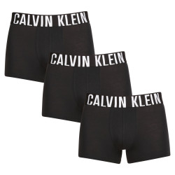 3PACK fekete Calvin Klein férfi boxeralsó (NB3608A-UB1)