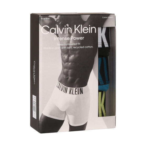 3PACK tarka Calvin Klein férfi boxeralsó (NB3609A-OG5)