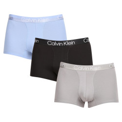 3PACK többszínű Calvin Klein férfi boxeralsó (NB2970A-MCA)