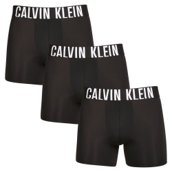 3PACK fekete Calvin Klein férfi boxeralsó (NB3612A-UB1)
