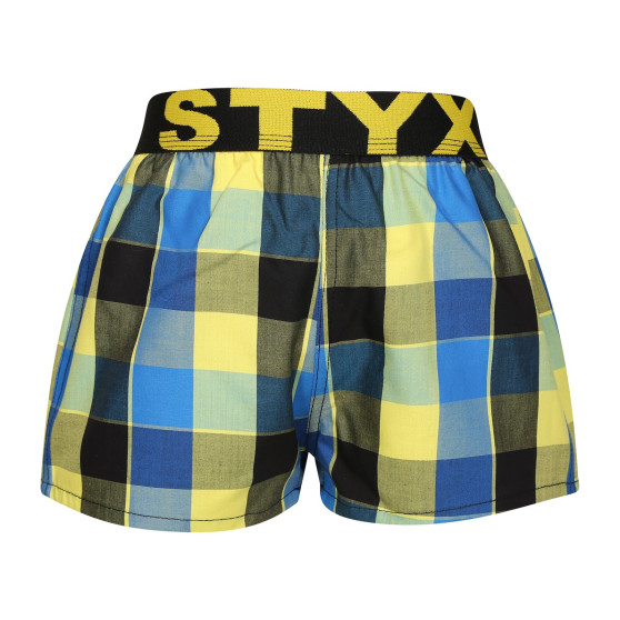 10PACK gyermek klasszikus boxeralsó Styx sport gumi több színű (10BJ111234567890)