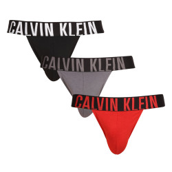 3PACK tarka Calvin Klein férfi jocks (NB3152A-13B)