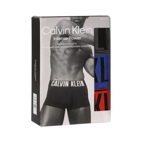 3PACK többszínű Calvin Klein férfi boxeralsó (NB3775A-MDI)