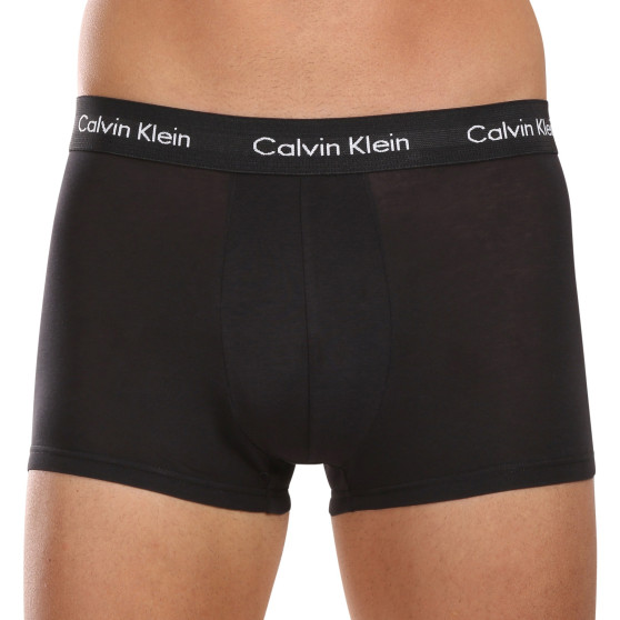 5PACK fekete Calvin Klein férfi boxeralsó (NB2734A-XWB)