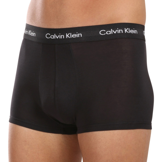 5PACK fekete Calvin Klein férfi boxeralsó (NB2734A-XWB)