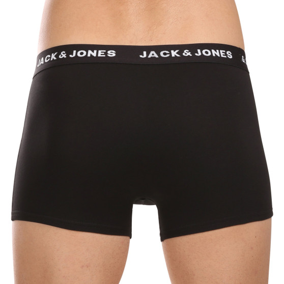 7PACK fekete Jack and Jones férfi boxeralsó (12171258)