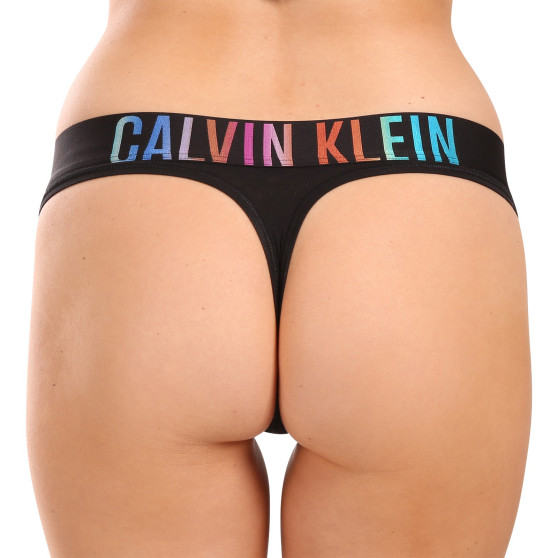 Calvin Klein Fekete  női tanga (QF7833E-UB1)