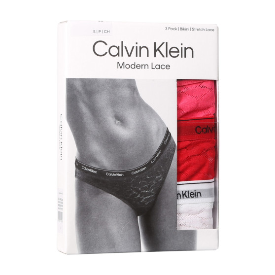 3PACK tarka Calvin Klein női alsók (QD5069E-NPC)