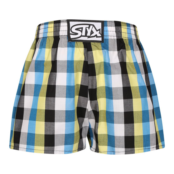 3PACK Tarka gyerek boxeralsó Styx klasszikus gumi (3J102430)