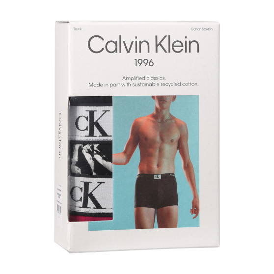 3PACK tarka Calvin Klein férfi boxeralsó (NB3528E-MRS)