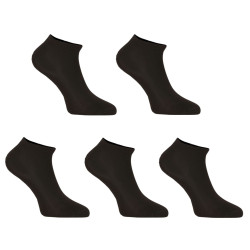 5PACK Fekete rövid Nedeto zokni (5NDTPN1001)