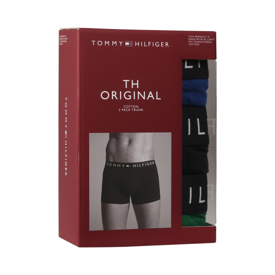 3PACK többszínű Tommy Hilfiger férfi boxeralsó (UM0UM03180 0VX)