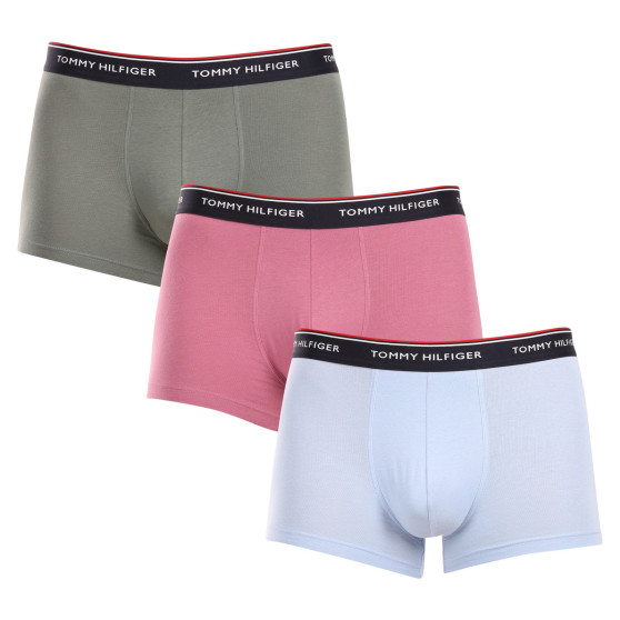 3PACK többszínű Tommy Hilfiger férfi boxeralsó (1U87903842 0XV)