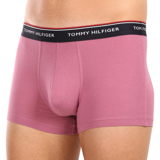 3PACK többszínű Tommy Hilfiger férfi boxeralsó (1U87903842 0XV)