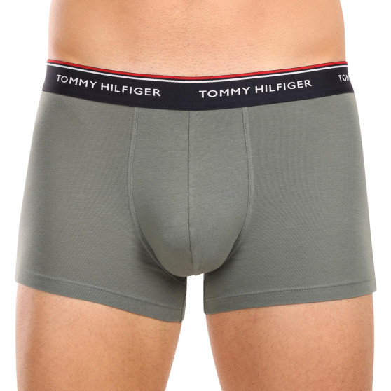 3PACK többszínű Tommy Hilfiger férfi boxeralsó (1U87903842 0XV)