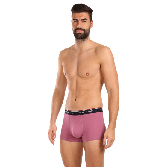 3PACK többszínű Tommy Hilfiger férfi boxeralsó (1U87903842 0XV)