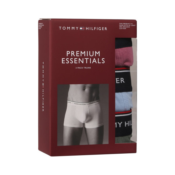 3PACK többszínű Tommy Hilfiger férfi boxeralsó (1U87903842 0XV)