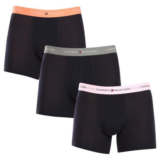 3PACK sötétkék Tommy Hilfiger férfi boxeralsó (UM0UM02765 0VH)